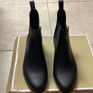 Michael Kors rain boots Practically new